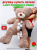 Плюшевый медведь Оскар 185 см Бурый с шарфиком