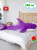 Мягкая игрушка Акула 140 см Фиолетовая