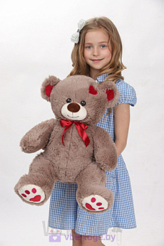 Медвежонок Мишка My Love 60 см бурый
