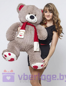 Большой медведь My Love 130 см Бурый