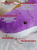 Мягкая игрушка Акула 100 см Фиолетовая